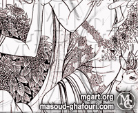 master-paintings, masterpieces of persian painting, paintings, drawings, drawing, portrait, fine Art Painting, Masoud Ghafouri Masterpieces, art for, Auction, london Auction, artnet auction, Tehran Auction, christies, sothebys, auctions, auktion, art collection, the collection, google Art Project, Google Arts & Culture